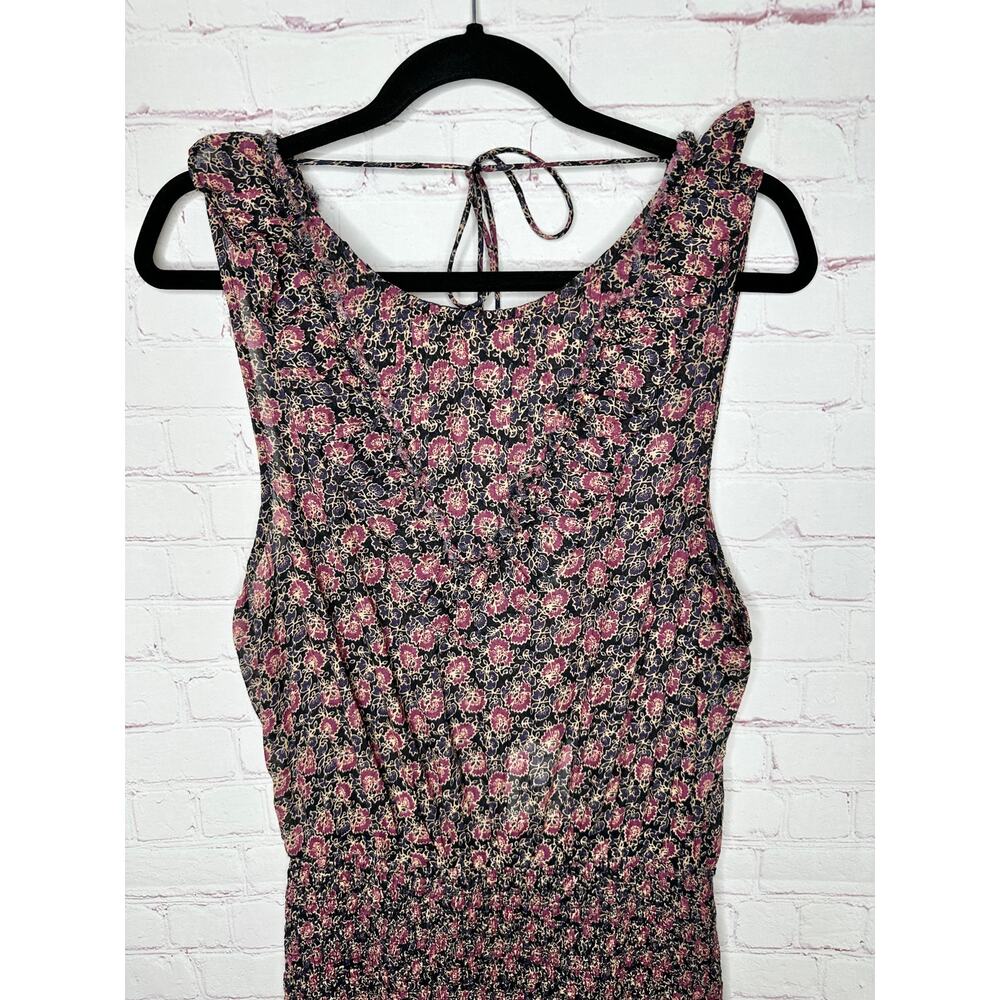 NEW Free People I'm Your Favorite Dress Plum Combo Floral Womens Medium NWT - Picture 6 of 11